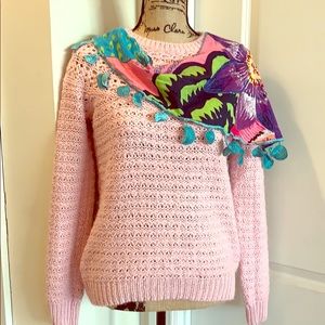 Desigual multi colored scarf